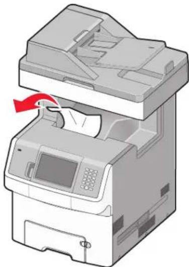 LEXMARK X734 - papier vast - 1