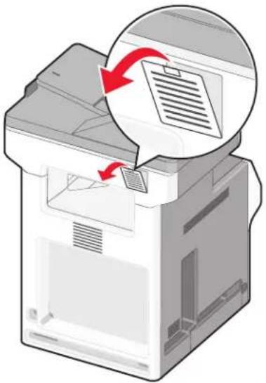 LEXMARK X734 - Het luchtfilter vervangen - 1