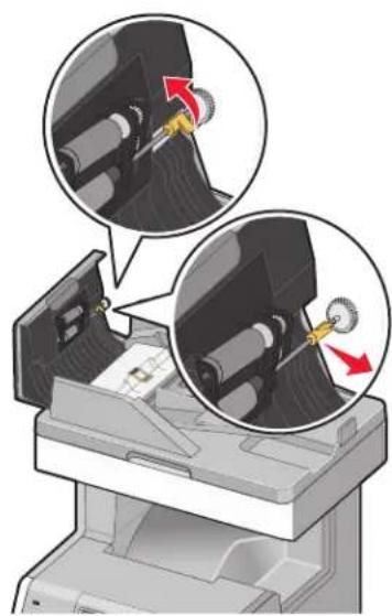 LEXMARK X734 - Het grijprolmechanisme vervangen - 2