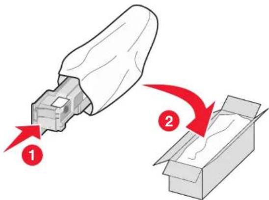 LEXMARK X734 - Toneroverloopbak vervangen - 5