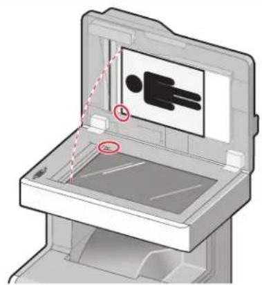 LEXMARK X734 - ADI Glasplaat - 2