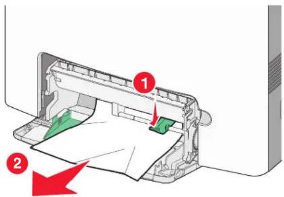 LEXMARK X734 - 250: papierstoring - 1