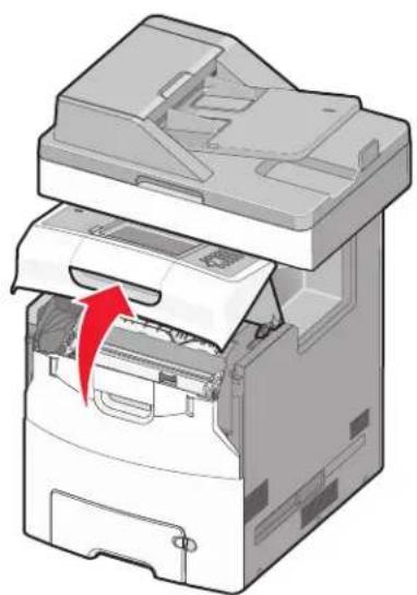 LEXMARK X734 - De lenzen van de printkop reinigen - 1