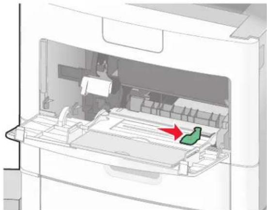 LEXMARK X652 - De universeellader vullen - 3