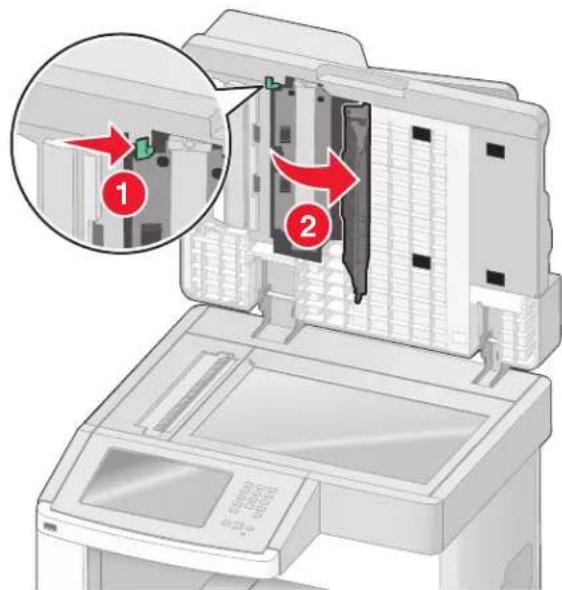 LEXMARK X652 - De glasplaat reinigen - 2