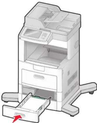 LEXMARK X652 - Zonder optionele StapleSmart II-finisher Met optionele StapleSmart II-finisher - 6