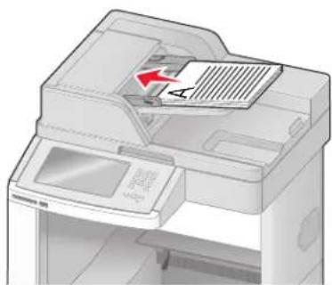 LEXMARK X652 - ADF Glasplaat - 1