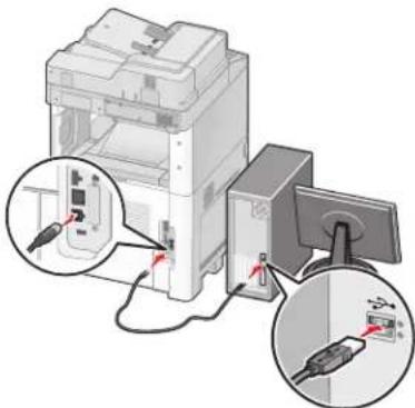 LEXMARK X652 - Printer installeren op een draadloos netwerk (Windows) - 4