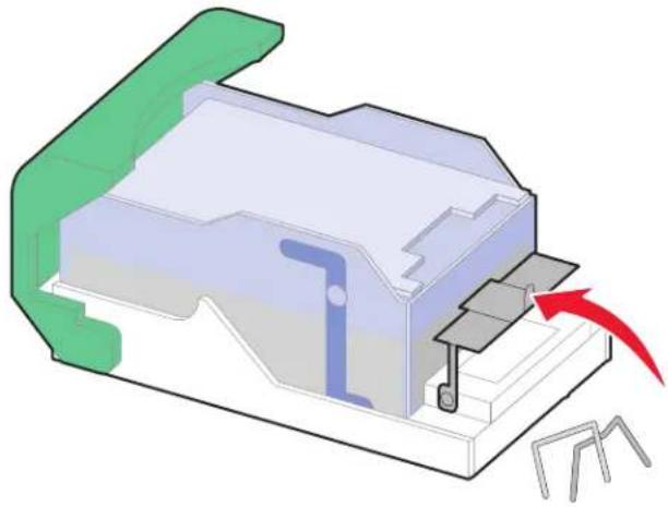 LEXMARK X652 - Nietjes vast - 3