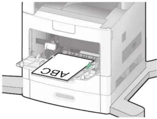 LEXMARK X652 - De universeellader vullen - 8
