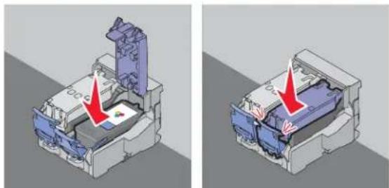 LEXMARK X6500 - Inktcartridges installeren - 6