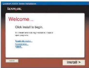 LEXMARK X6500 - Printer instellen op een Windows-besturingssysteem - 3