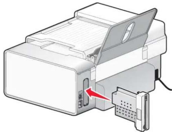 LEXMARK X6500 - Interne, draadloze afdrukserver installeren - 2