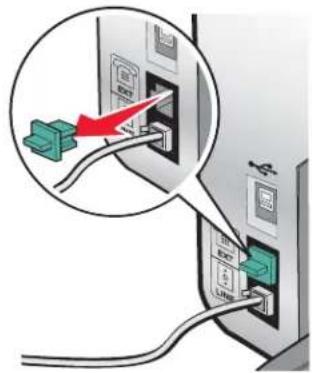 LEXMARK X6500 - Aansluiten op een antwoordapparaat - 2