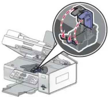 LEXMARK X6500 - Inktcartridges installeren - 2
