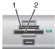 LEXMARK X6500 - Geheugenkaart in de printer plaatsen - 1