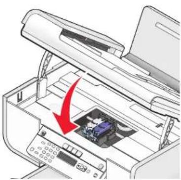 LEXMARK X5630 - Inktcartridges installeren - 4