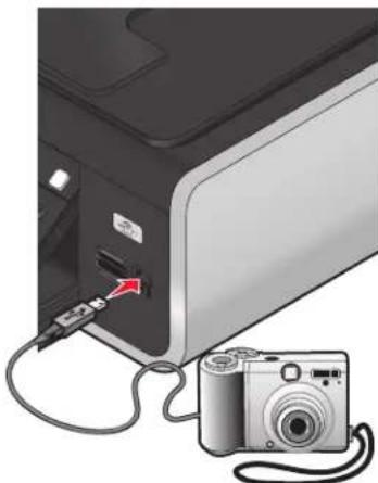 LEXMARK X5630 - Foto's afdrukken vanaf een digitale PictBridge-camera - 1
