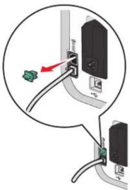 LEXMARK X5630 - Aansluiten op een computer met een modem - 2