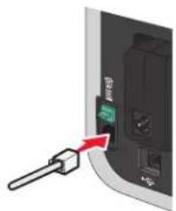 LEXMARK X5630 - Rechtstreeks aansluiten op een wandaansluiting voor telefoons - 1