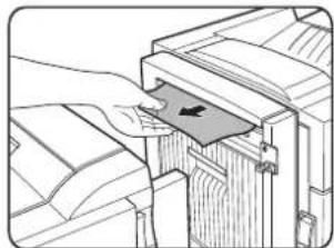 OKI B8300 - PERFORATIE-AFVAL VERWIJDEREN - 6