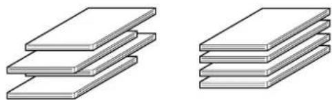 OKI B8300 - - Offsetfuncties De sets worden afwisselend naar links of naar rechts - 1