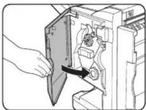 OKI B8300 - PERFORATIE-AFVAL VERWIJDEREN - 9
