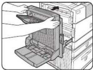 OKI B8300 - PAPIERSTORING IN DE DUPLEXMODULE - 5