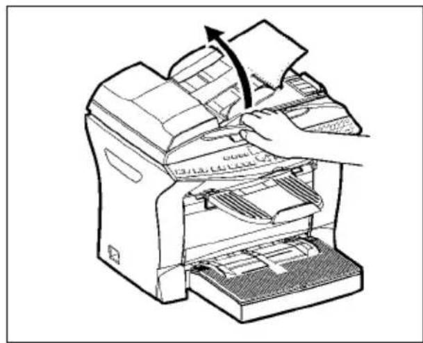 OKI B4540 - Leeseenheid van de scanner reinigen - 1