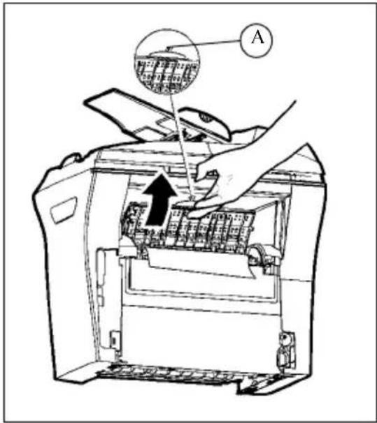 OKI B4520 - Binnenin de printer - 2