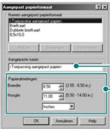 SAMSUNG CLP-550 - Het tabblad Papier - 3