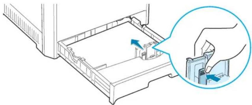 SAMSUNG CLP-550 - Overschrijd de maximumhoogte van de stapel niet. Als u te veel papier in de lade plaatst, kan het papier vastlopen. - 2
