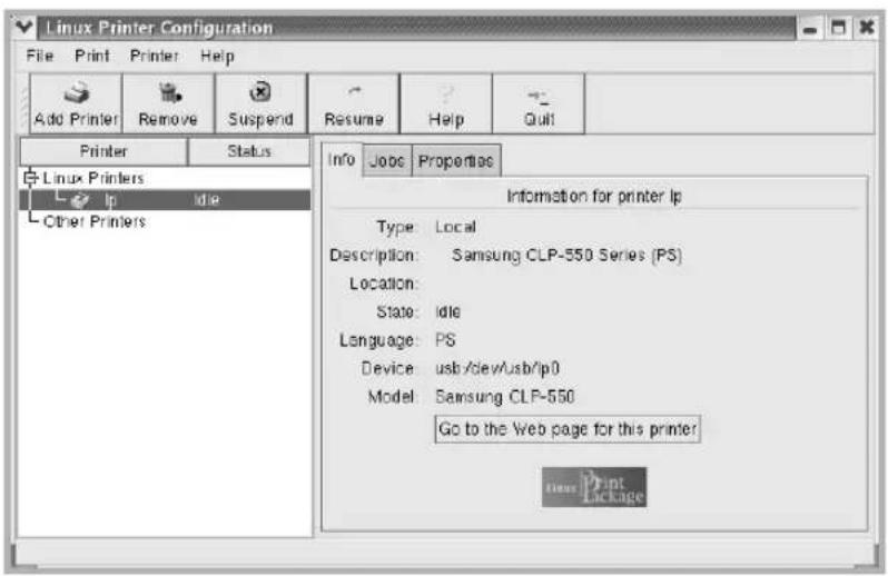 SAMSUNG CLP-550 - Het configuratiehulpprogramma - 1