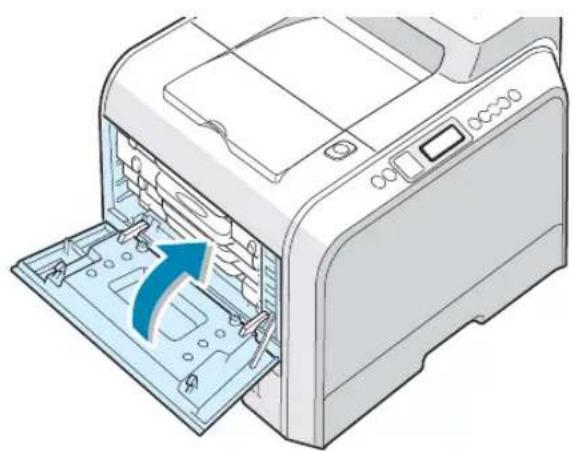 SAMSUNG CLP-550 - De laser in de printer reinigen - 3