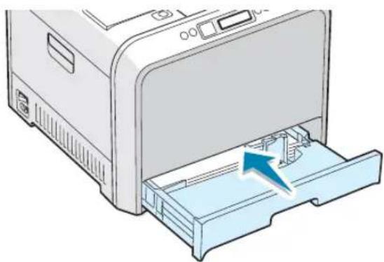 SAMSUNG CLP-550 - Overschrijd de maximumhoogte van de stapel niet. Als u te veel papier in de lade plaatst, kan het papier vastlopen. - 3