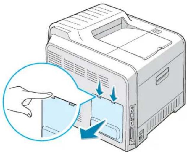 SAMSUNG CLP-550 - Printergeheugen installeren - 3