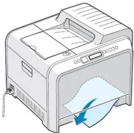 SAMSUNG CLP-550 - In het papierinvoergebied - 4