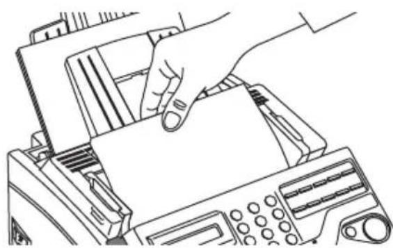 OKI Office 86 - Verwijderen van vastgelopen documenten - 2