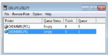 OKI MPS4700 - OKI LPR Utility - 1