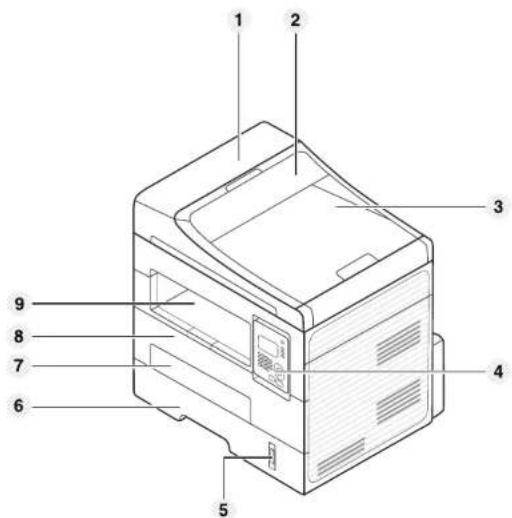 SAMSUNG SCX-4705ND - Voorkant - 2