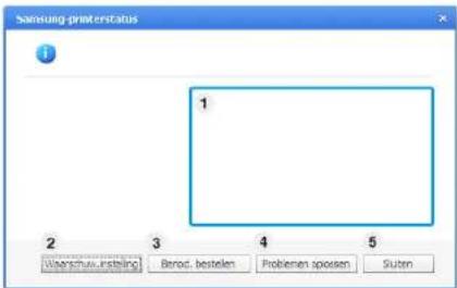SAMSUNG SCX-4705ND - Overzicht Samsung-printerstatus - 4
