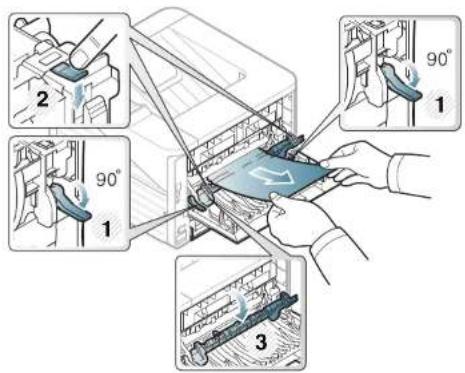 SAMSUNG ML-3310 - Papierstoringen verhelpen - 2