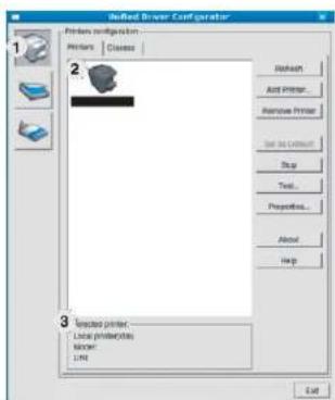 SAMSUNG ML-3310 - ▶ Het tabblad Printers - 1