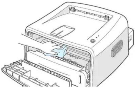 SAMSUNG ML-1750 - Binnenzijde printer reinigen - 2