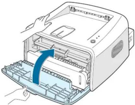 SAMSUNG ML-1750 - Binnenzijde printer reinigen - 3