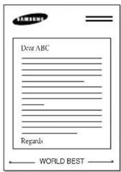 SAMSUNG Dear ABC Regards WORLD BEST