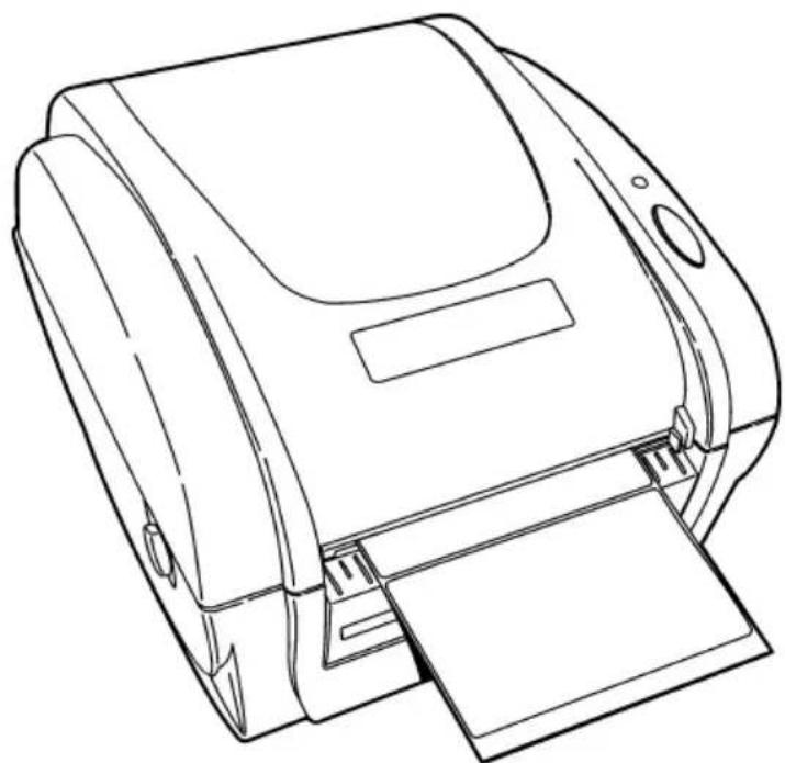 Paxar Monarch 9416XL - Het laden van kettingformulieren - 3