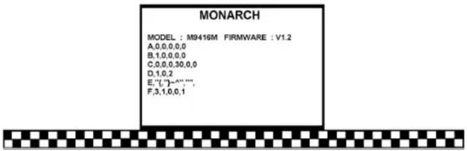 Paxar Monarch 9416XL - Het afdrukken van testlabels - 1