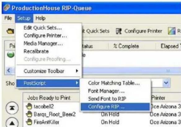 Océ Arizona 360 XT - ProductionHouse configureren - 1
