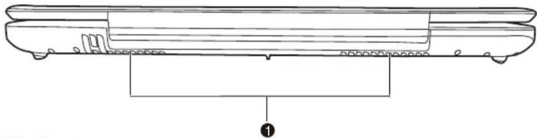 TOSHIBA Satellite P500D - Achterkant - 1
